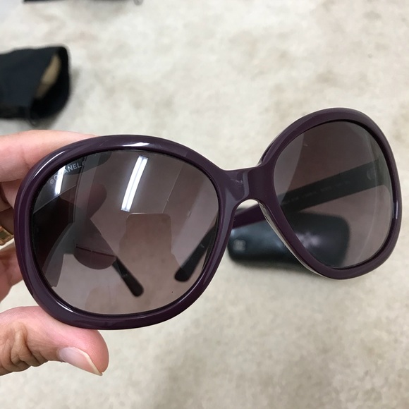 💯 Authentic CHANEL printed colorful sunglasses - Picture 2 of 8